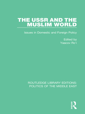 cover image of The USSR and the Muslim World